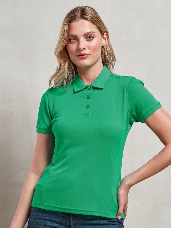 Women's Coolchecker® plus piqué polo