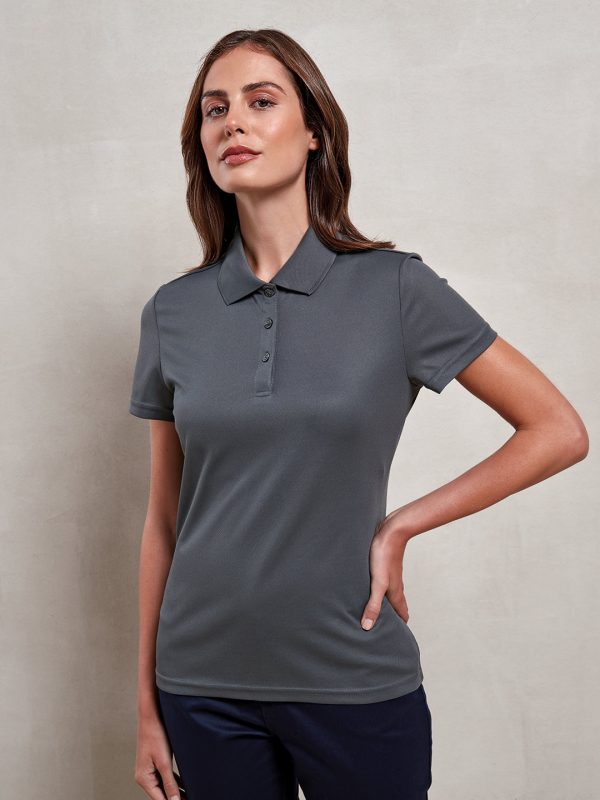 Women’s Spun Dyed Recycled Polo Shirt