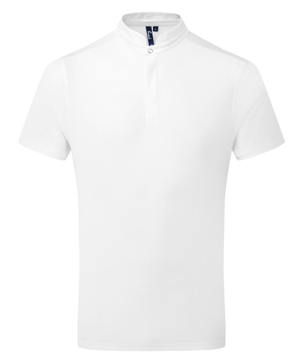 White Essential Coolchecker® short sleeve chef’s shirt