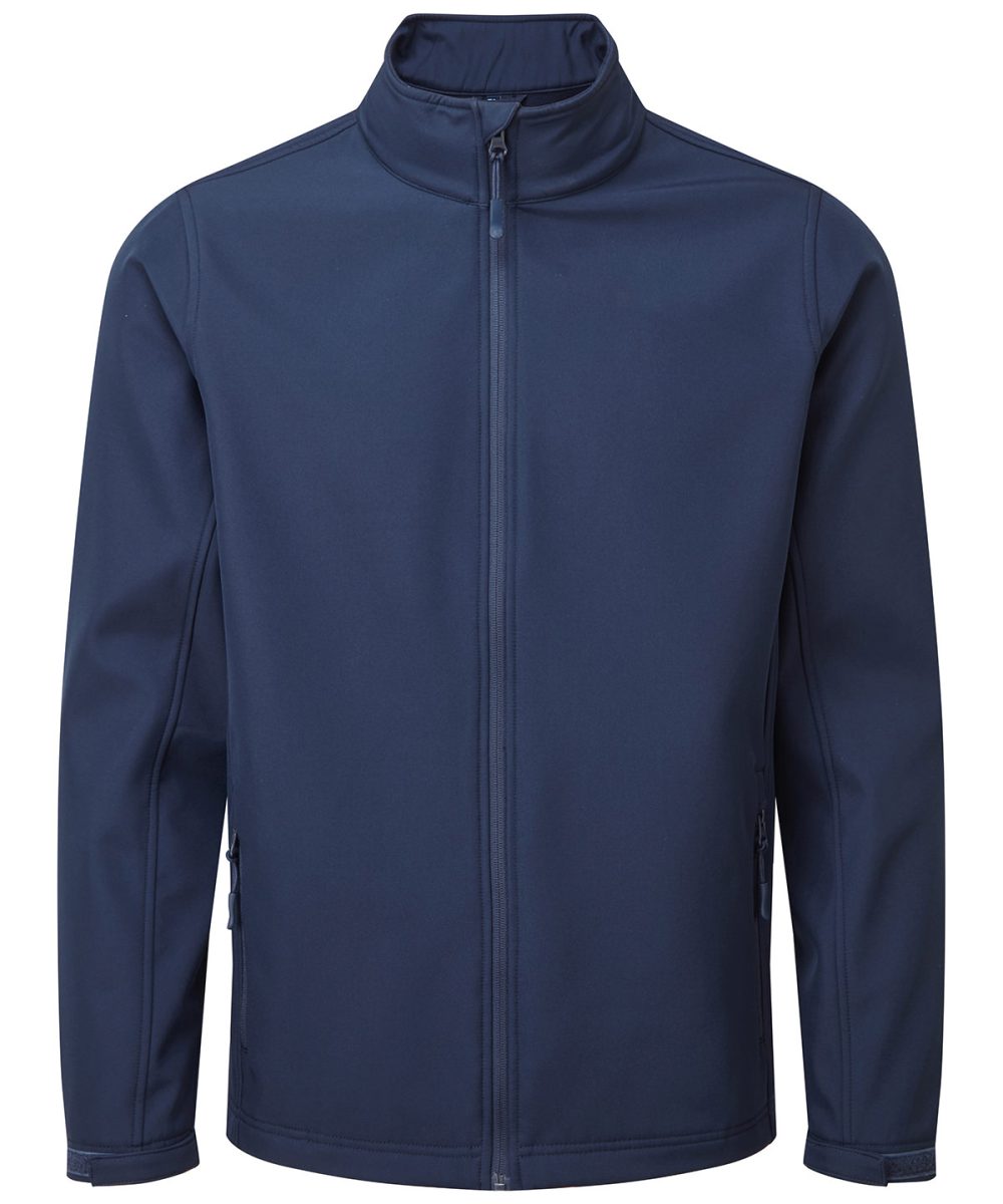 Navy Windchecker® printable and recycled softshell jacket