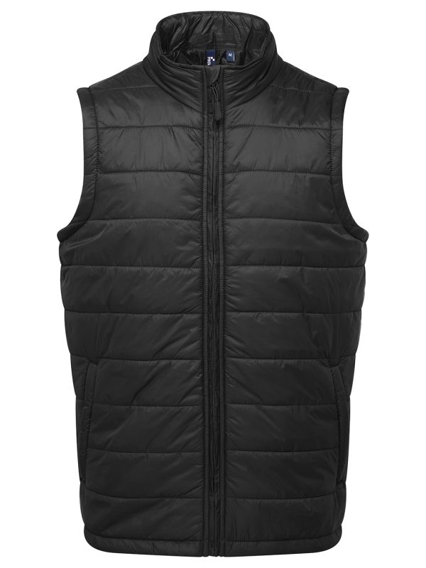 Black ‘Recyclight’ padded gilet