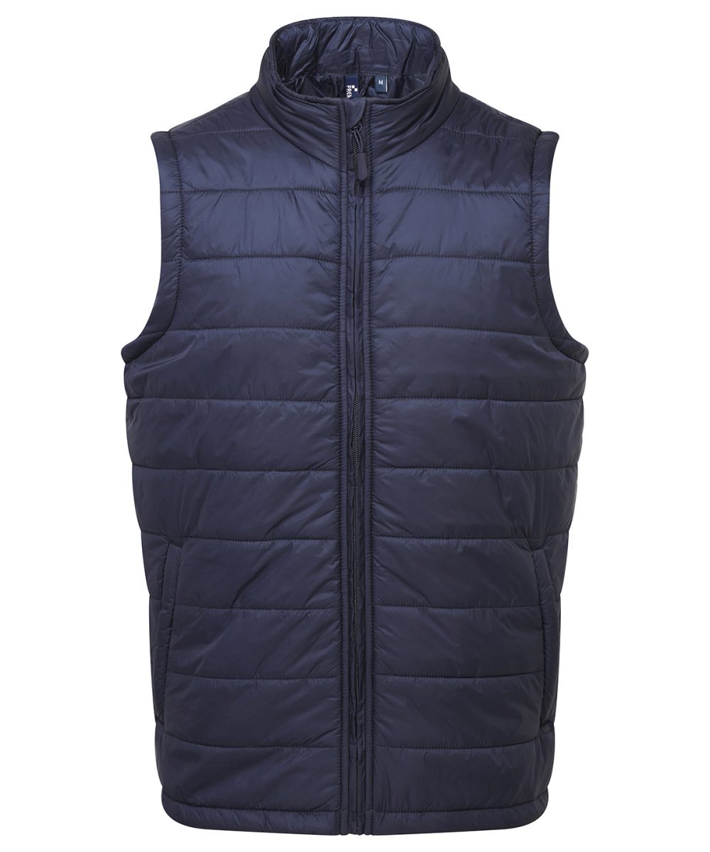 Navy ‘Recyclight’ padded gilet