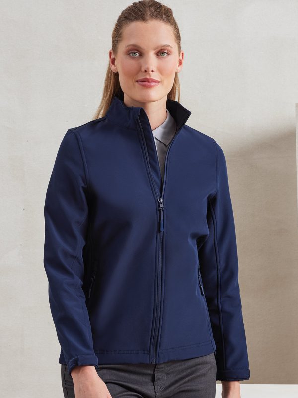 Women’s Windchecker® printable and recycled softshell jacket