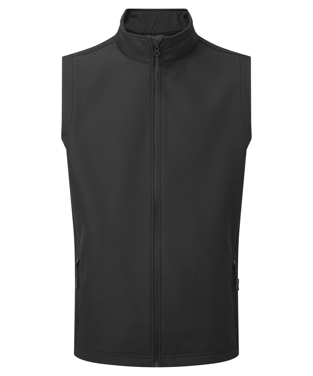 Black Windchecker® printable and recycled gilet