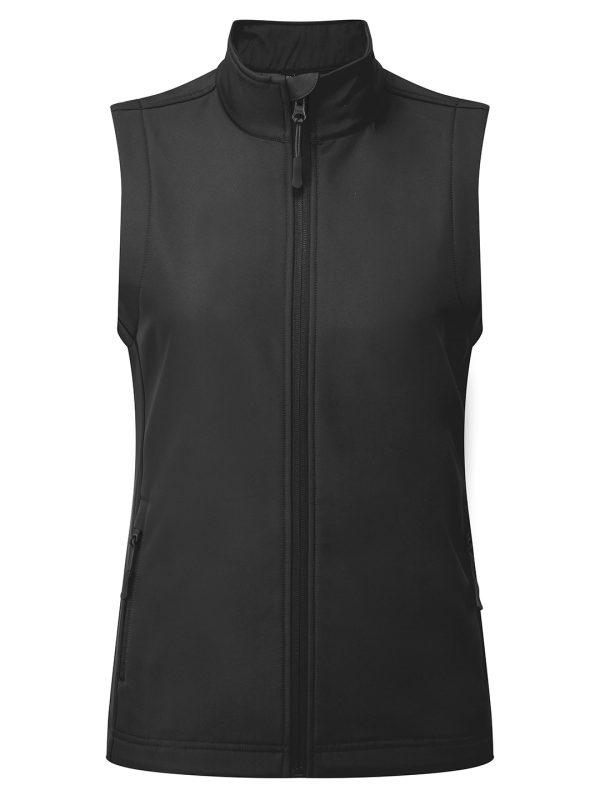 Black Women’s Windchecker® printable and recycled gilet