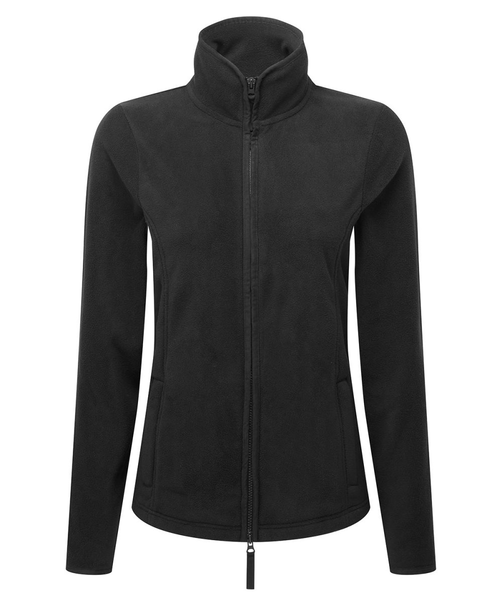 Black/Black Women’s artisan fleece jacket