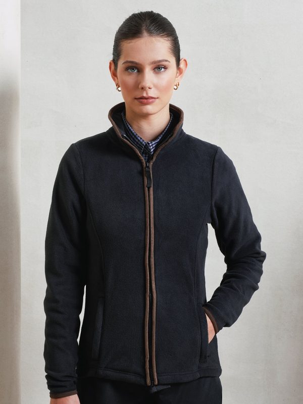 Women’s artisan fleece jacket