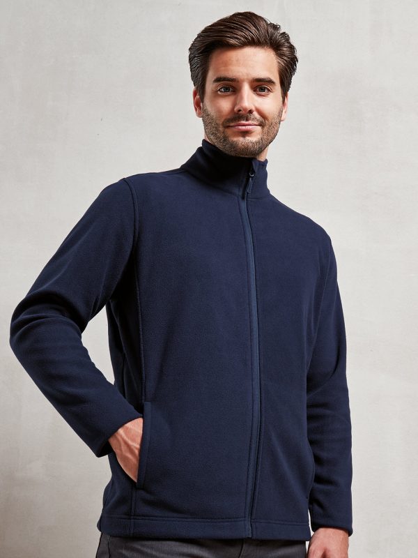 ‘Recyclight’ full-zip microfleece