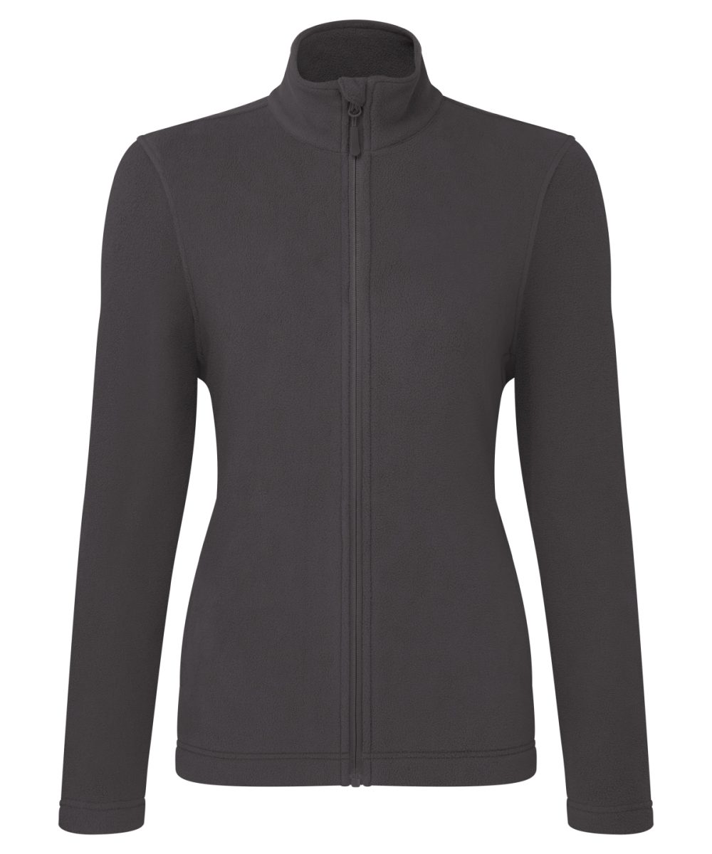 Dark Grey Women’s ‘Recyclight’ full-zip microfleece