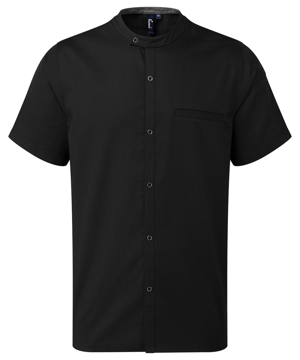 Black Chef's 'Recyclight' Short Sleeve Shirt