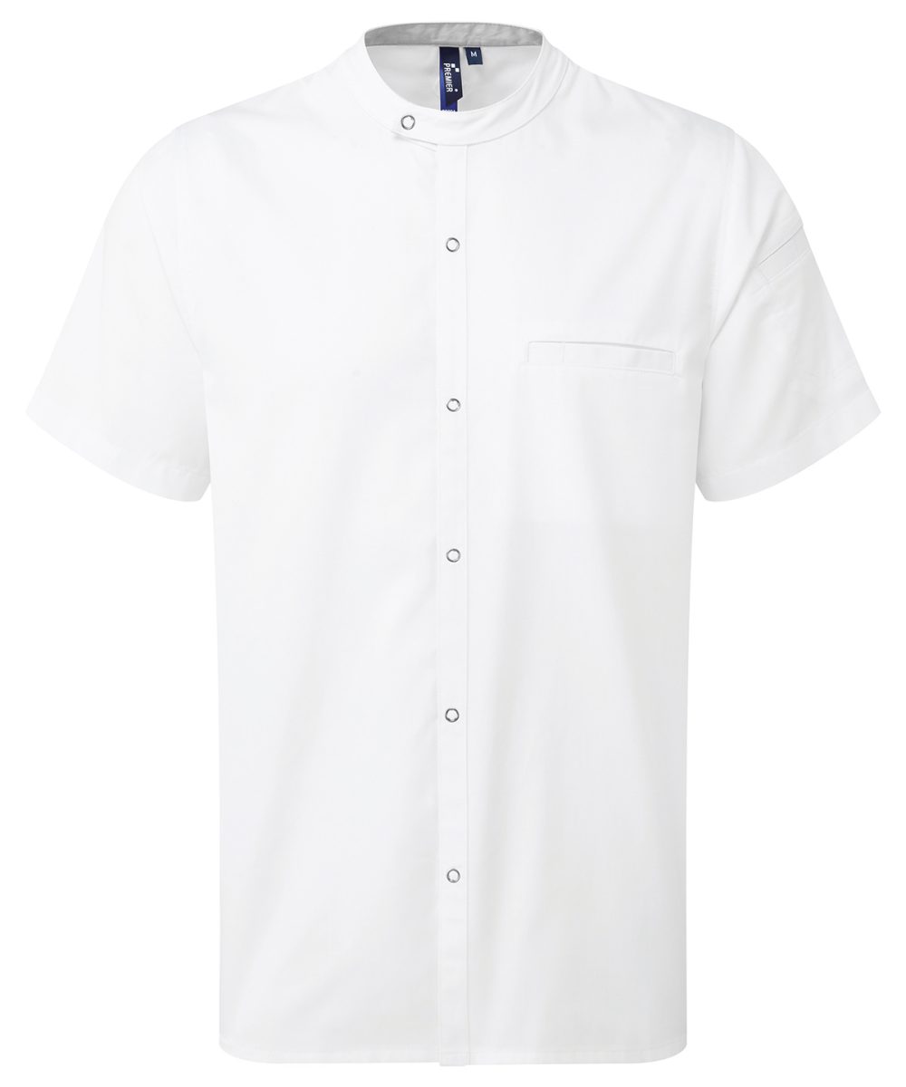 White Chef's 'Recyclight' Short Sleeve Shirt