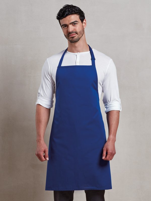 Antimicrobial bib apron