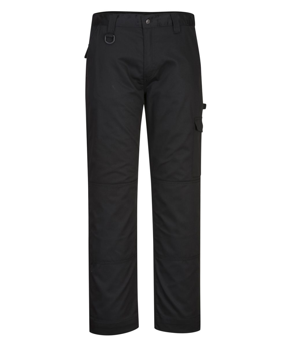 Black WX2 work trousers (CD884) regular fit