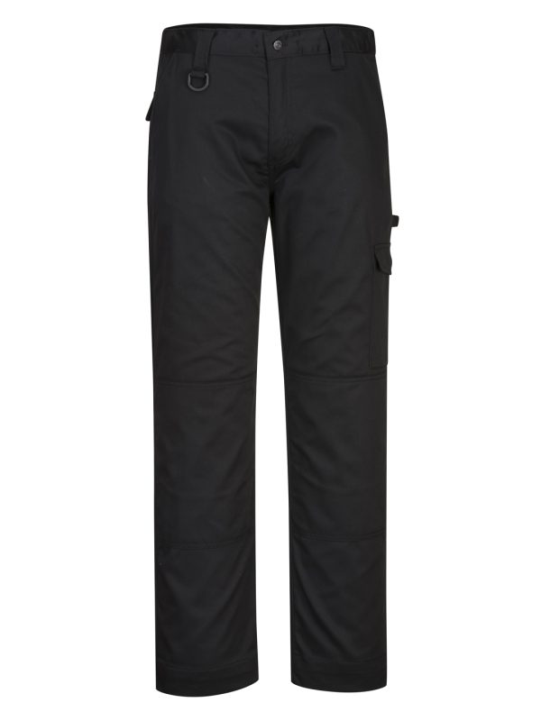 Black WX2 work trousers (CD884) regular fit