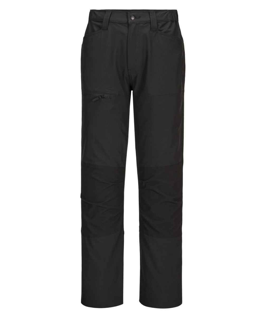 Black WX2 stretch work trousers (CD886) slim fit