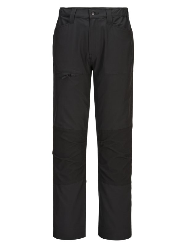 Black WX2 stretch work trousers (CD886) slim fit