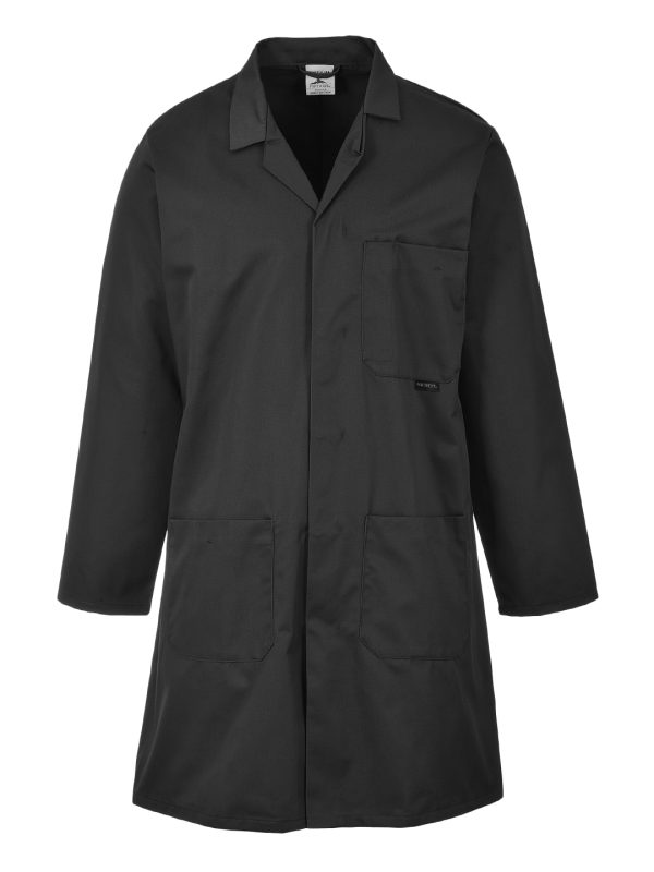 Black Lab coat (2852)