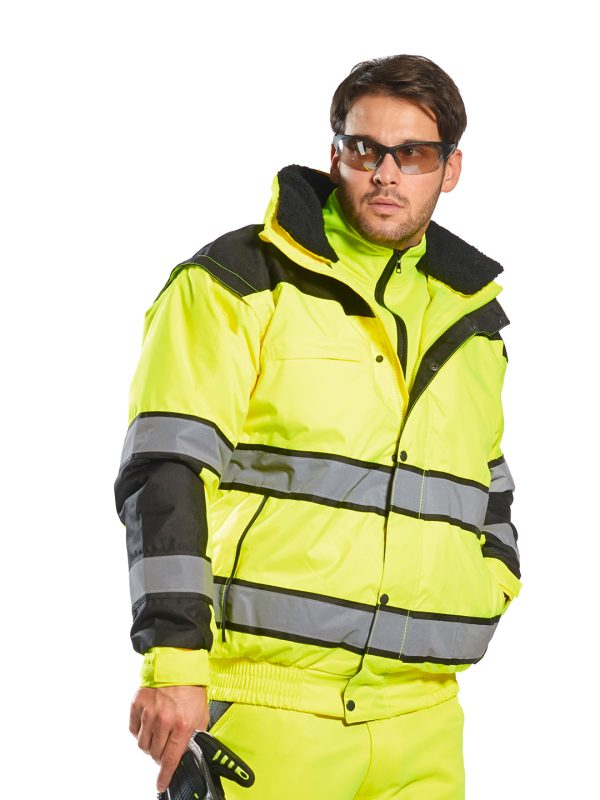 Hi-vis classic bomber jacket (C466)