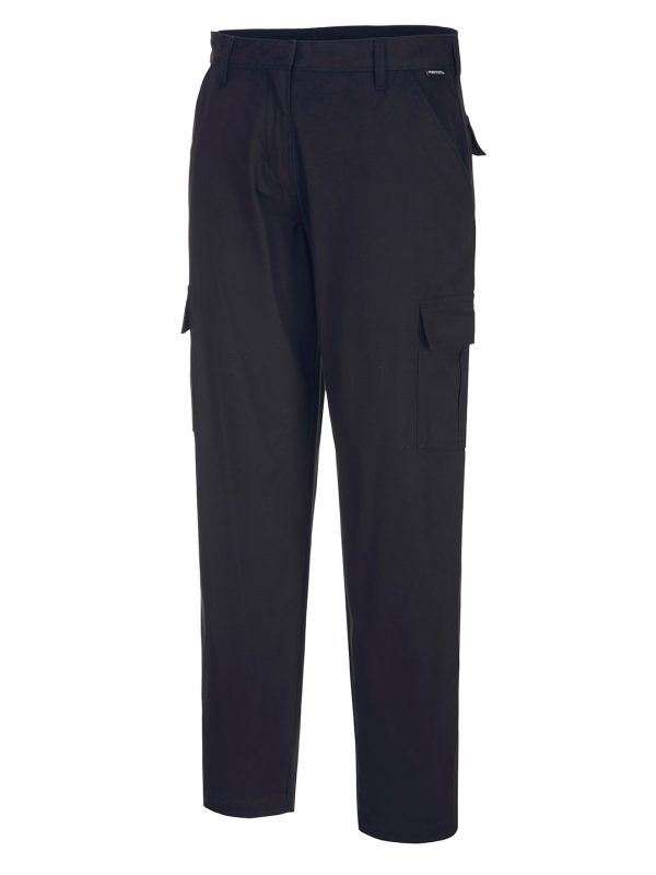 Women's stretch cargo trousers (S233) slim fit