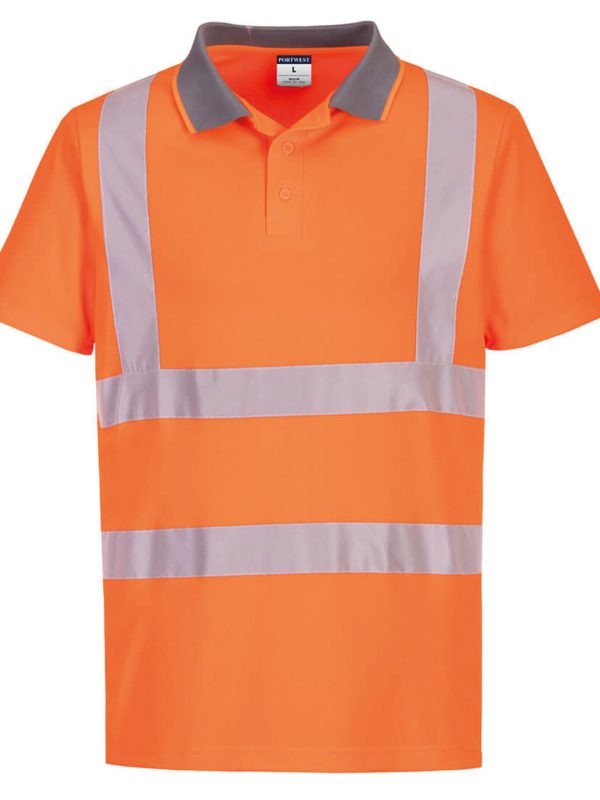 Eco Hi-vis short sleeve polo (EC10)