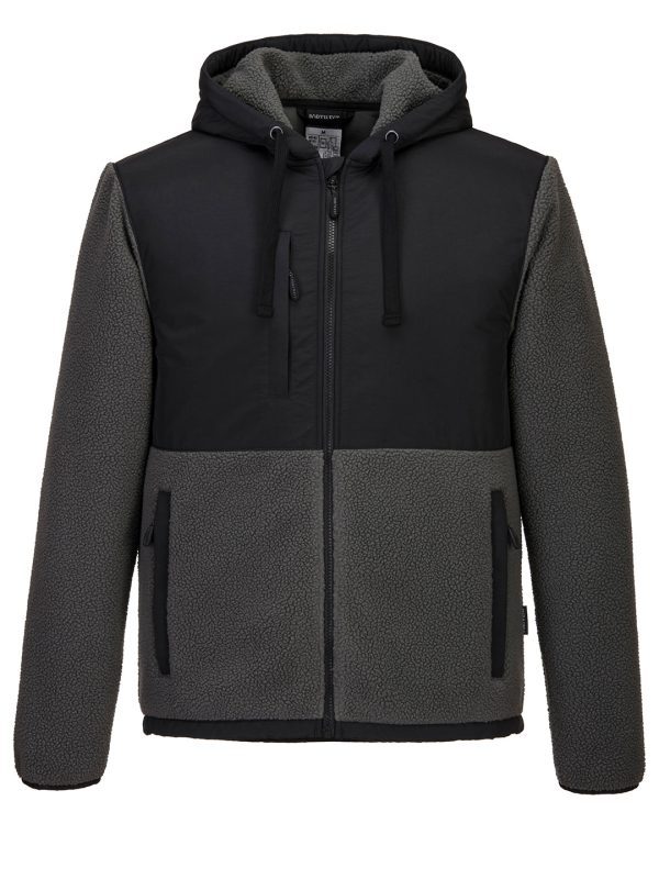 Black/Grey KX3 Borg fleece (KX371)