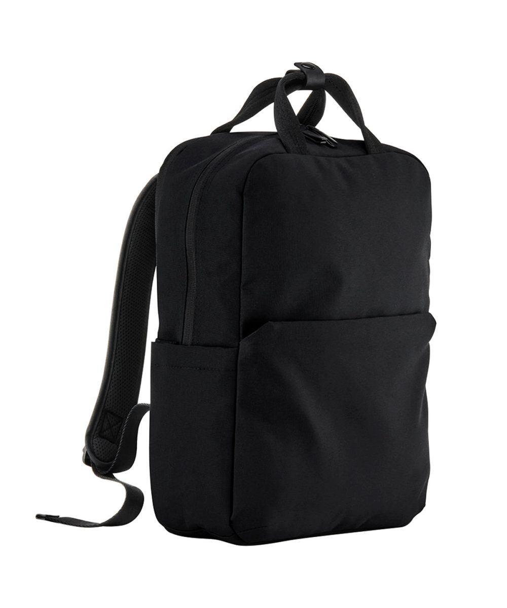 Black Stockholm laptop backpack