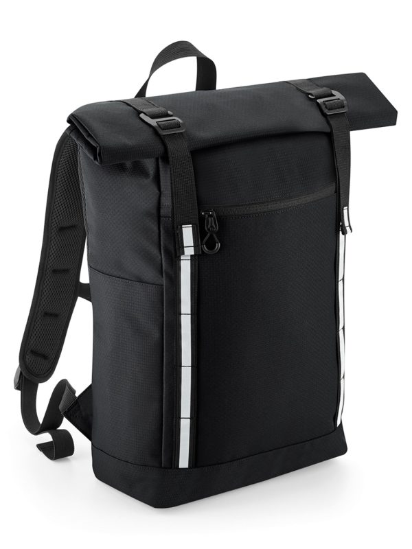 Black Urban commute backpack