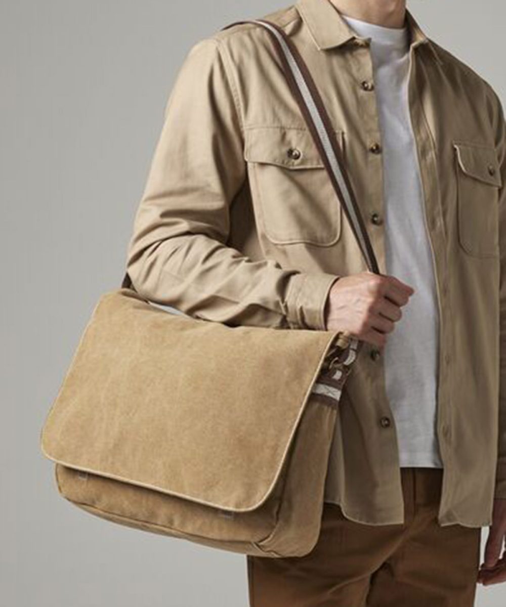 Vintage canvas despatch bag