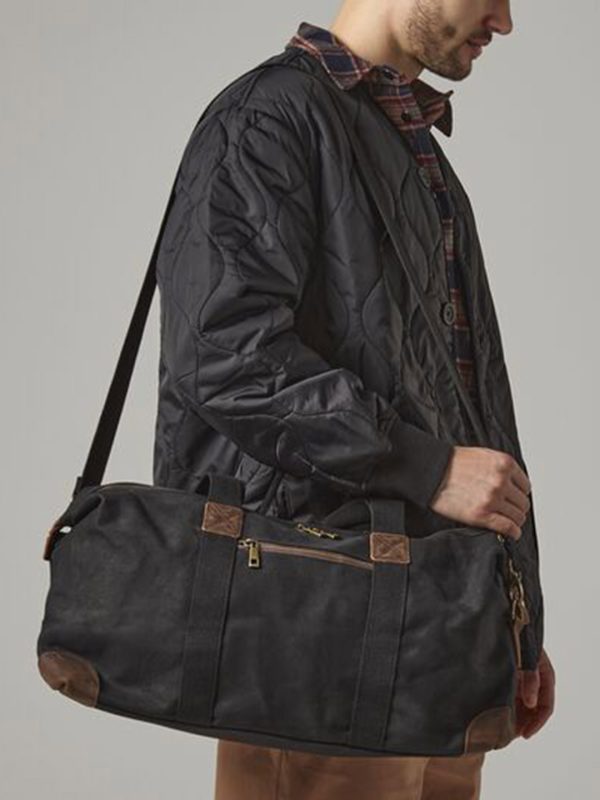 Heritage waxed canvas holdall