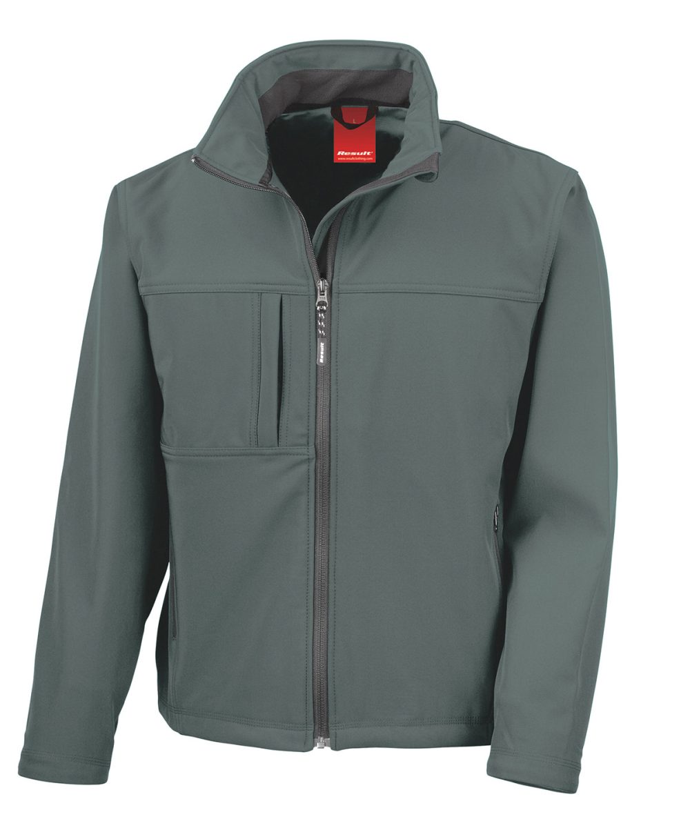 Grey Classic softshell jacket