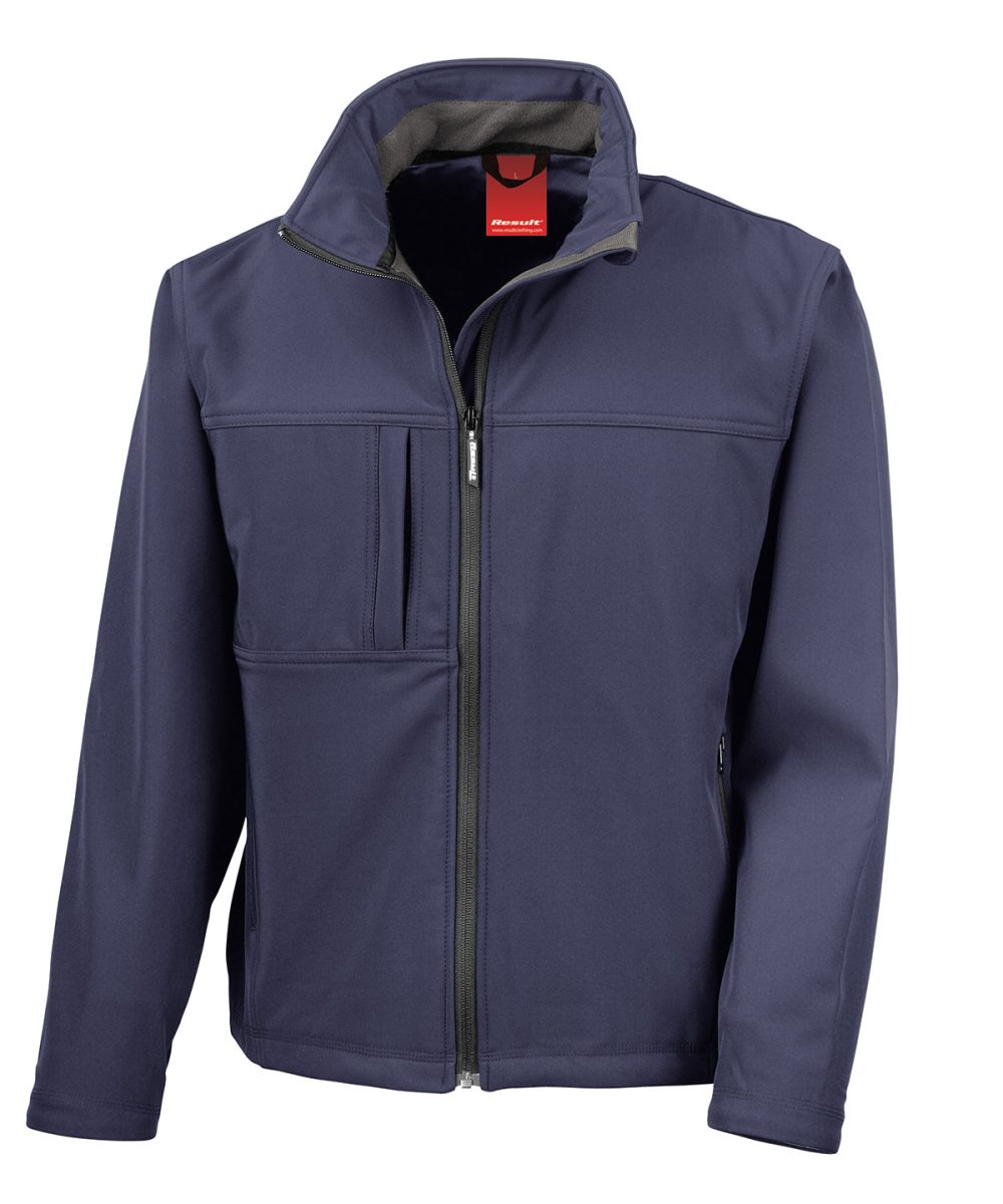 Navy* Classic softshell jacket