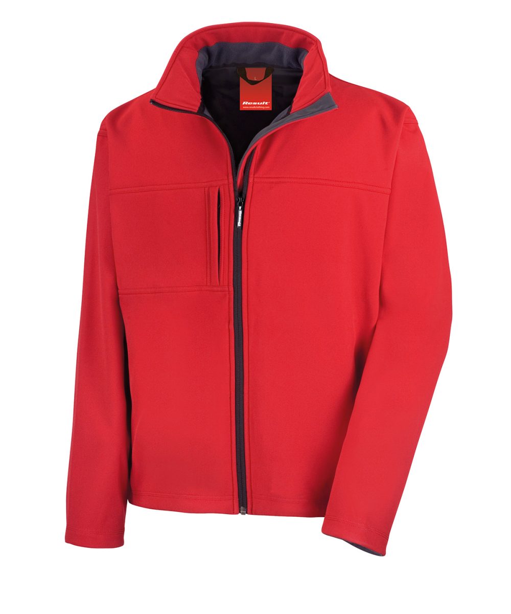 Red Classic softshell jacket