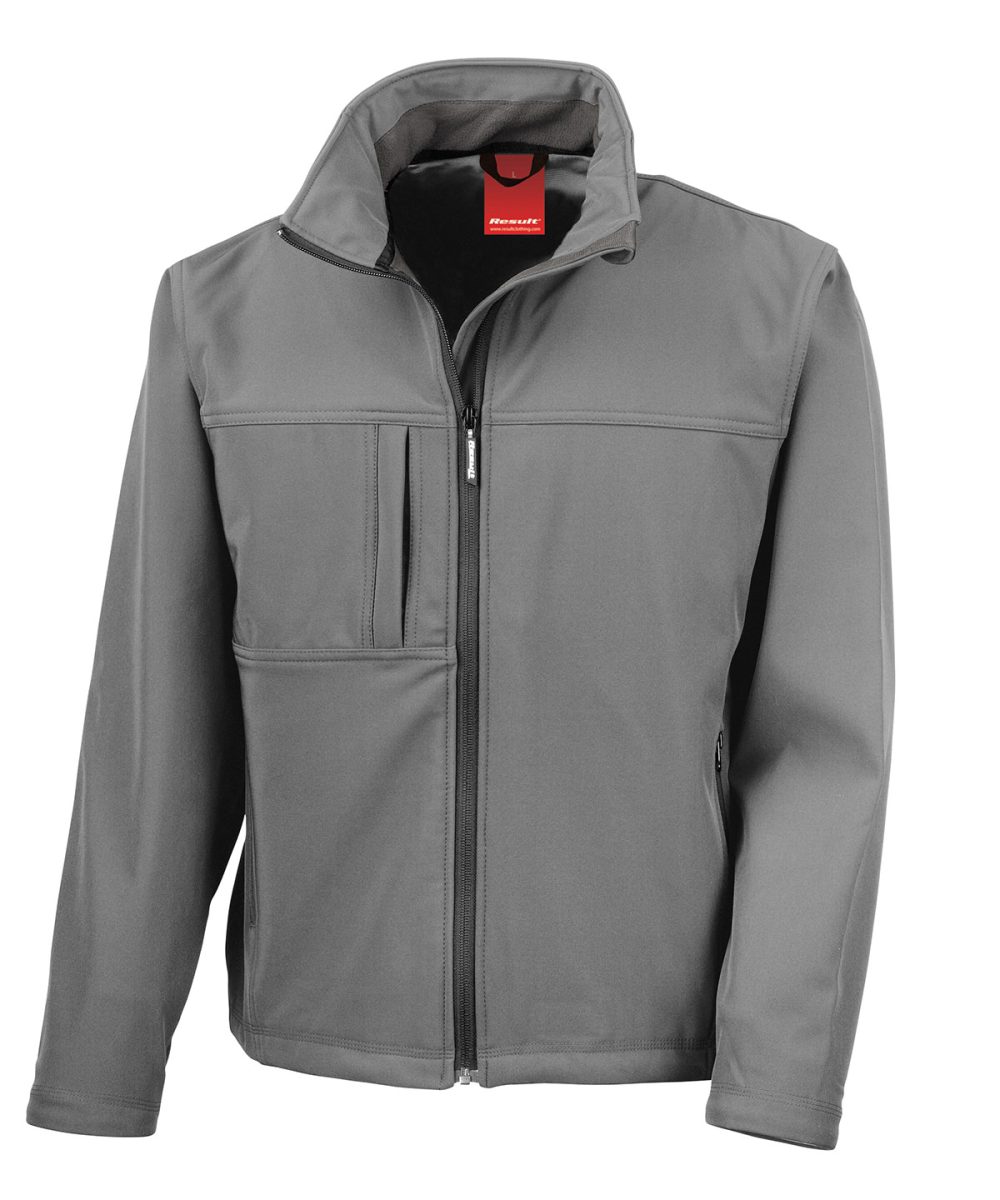 WG Grey Classic softshell jacket