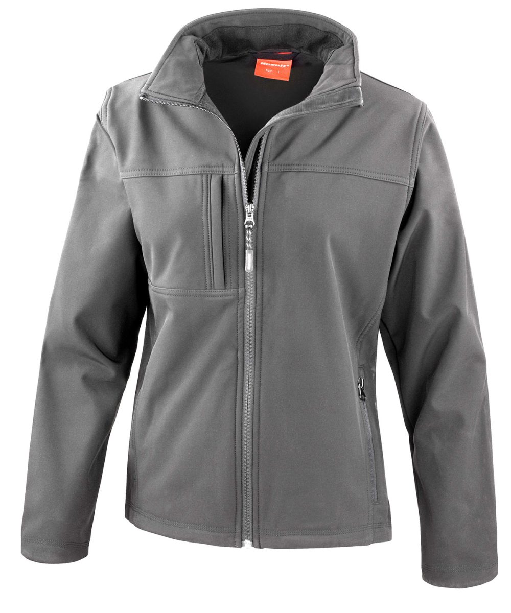 Grey Women's classic softshell jacket