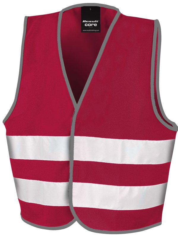 Burgundy Core junior vest