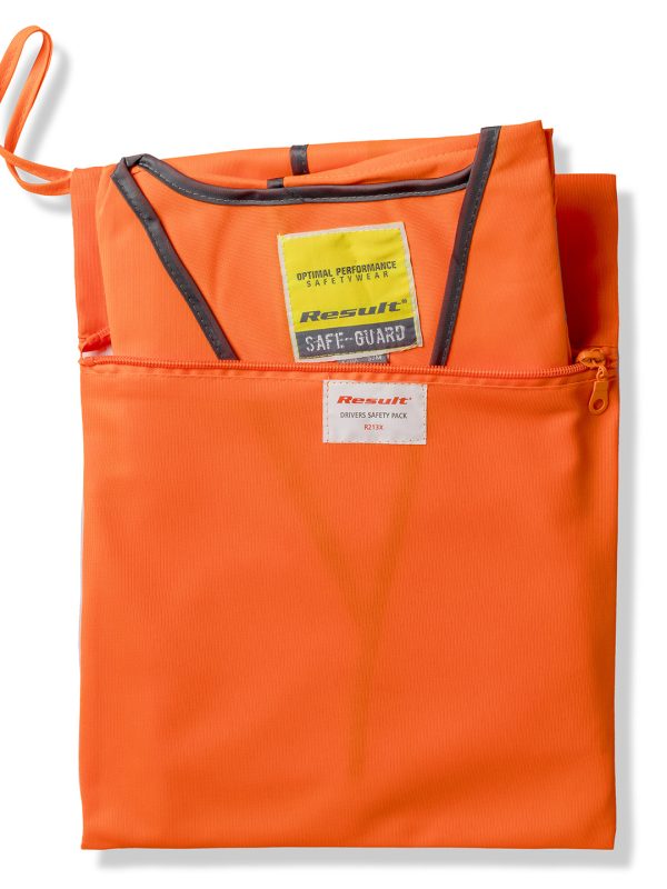 Safety vest storage bag