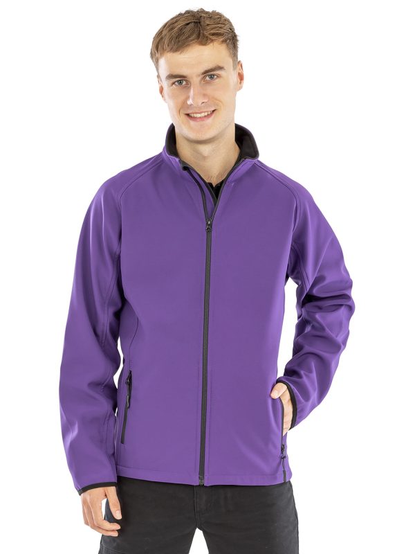 Core printable softshell jacket