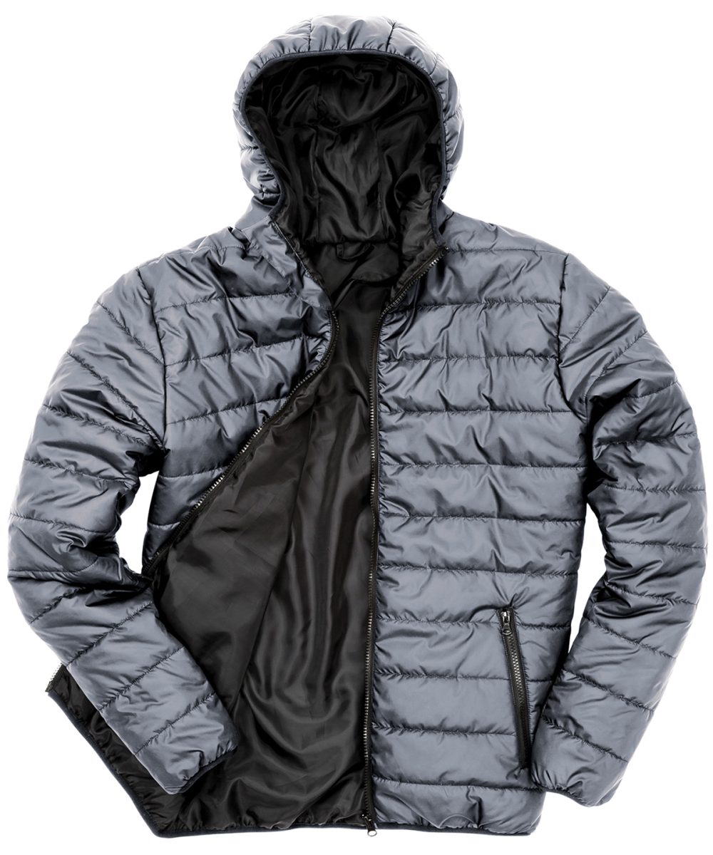 Frost Grey/Black Soft padded jacket