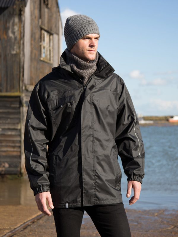 3-in1 CORE transit jacket with printable softshell inner