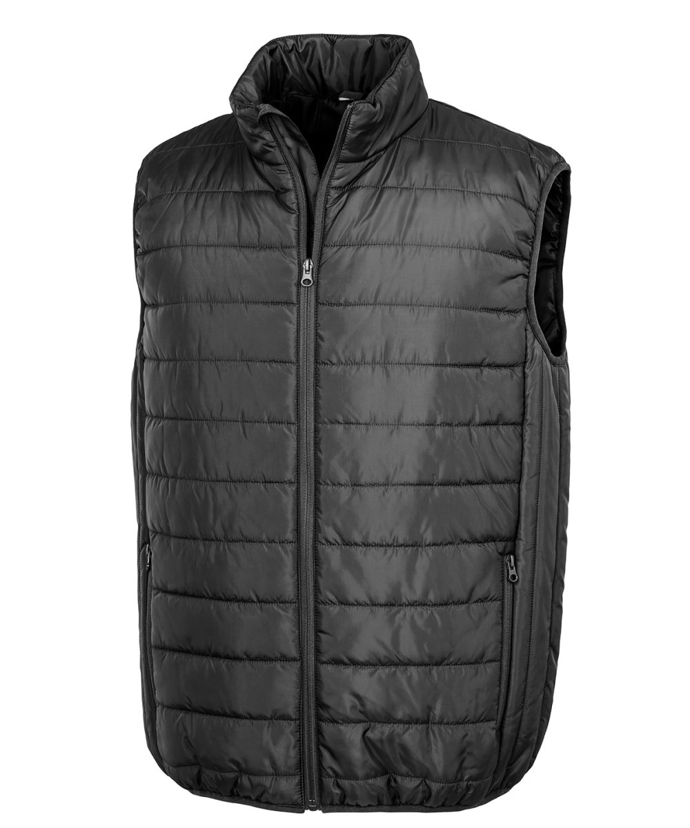 Black Promo padded bodywarmer