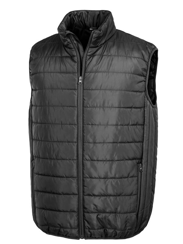 Black Promo padded bodywarmer