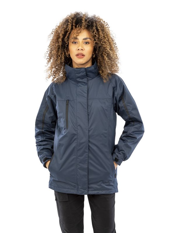 Women's 3-in-1 journey jacket with softshell inner