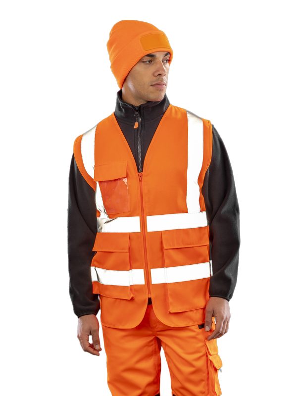 Heavy duty polycotton security vest