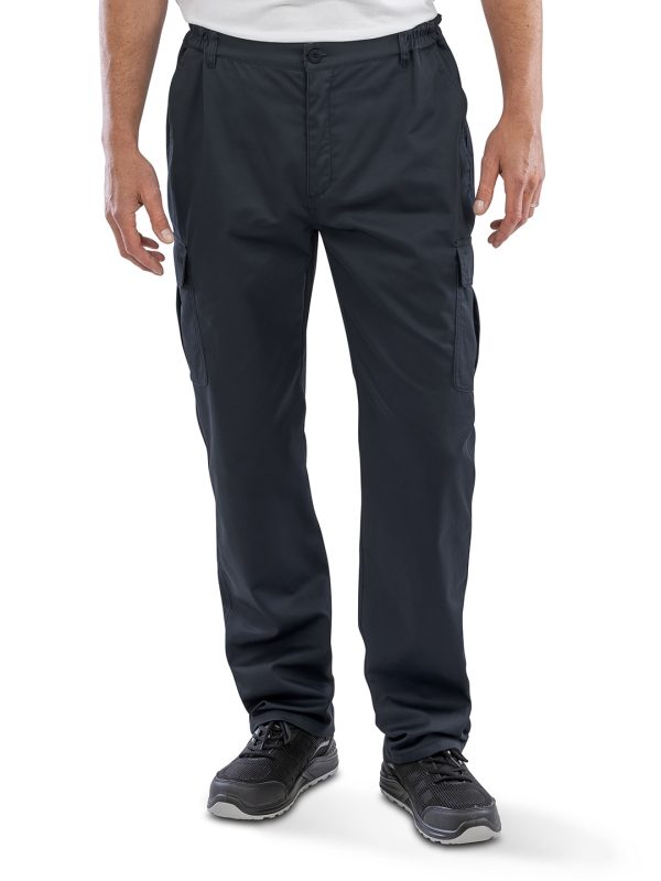 Recycled work-guard utility trousers