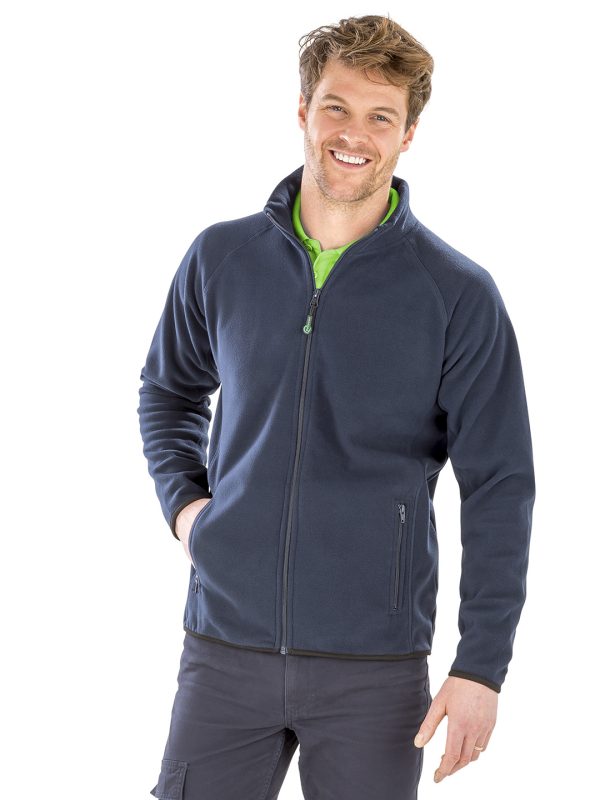 Recycled fleece polarthermic jacket