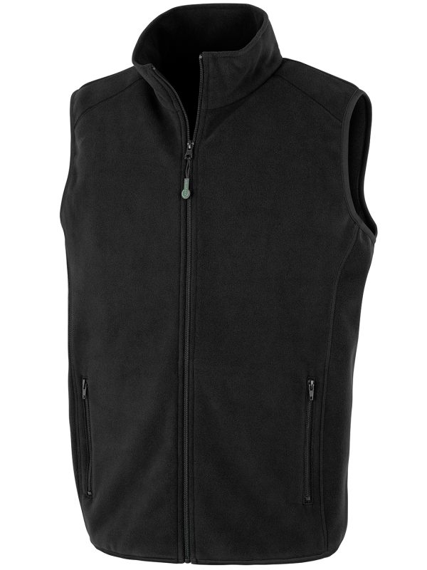 Black Recycled fleece Polarthermic bodywarmer