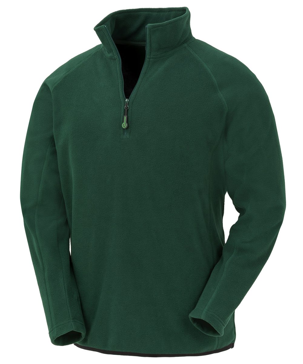 Forest Green Recycled microfleece top