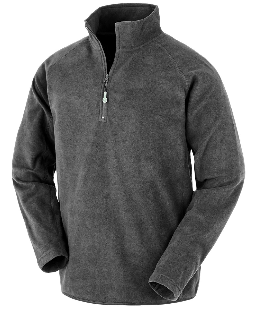 Grey Recycled microfleece top