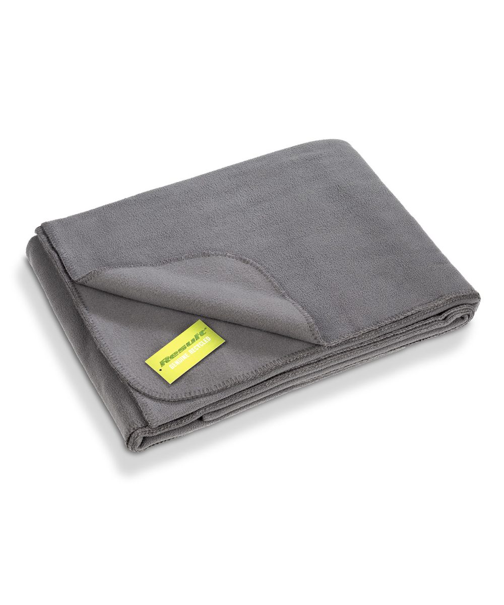 Grey Recycled fleece blanket