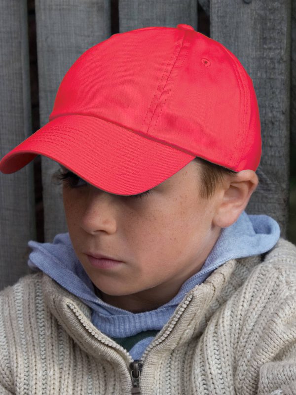 Junior low-profile cotton cap